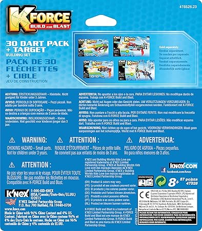 K’NEX K-Force 30-Dart Pack