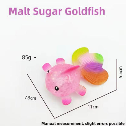 Pinch Family Malt Goldfish Sugar Squishy Fish Toy - Fun and Colourful Squishies
