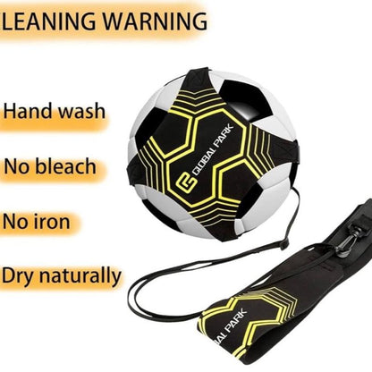 Football Trainer Belt, Kick or Throw Solo Practice Training Aid Control Skills Adjustable Waist