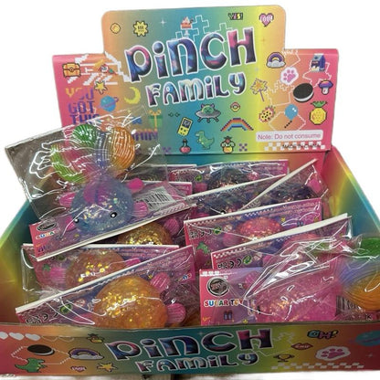 Pinch Family Malt Goldfish Sugar Squishy Fish Toy - Fun and Colourful Squishies