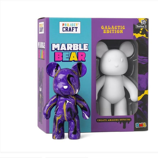 Project Craft Marble Bear Galactic Edition Pouring Kit 17cm