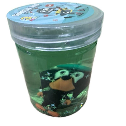 Crystal mud slime with Bluey accessory