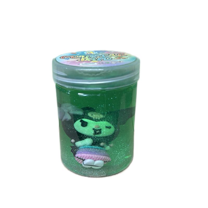 Crystal mud assorted slime with cute figure