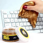 Cleaning Gel for Car Interior, Universal Car Cleaning Kit With Rose Scented Luxury Gold Cleaning Gel Putty Reusable, Non-Water Keyboard Cleaner for Laptop Dust Cleaning in Containers