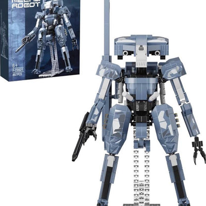 Metal Mecha Building Set C9821 807 Pieces Mech Robot Model Building Toys Action Movie Collection Gift for Gaming Fans 6+ Kids and Adults