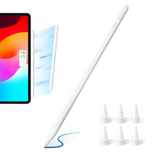 Stylus Pen for iPad 2018-2025 USB-C Fast Charging Pencil with Pixel-Perfect Tilt Sensitivity for Precise Drawing