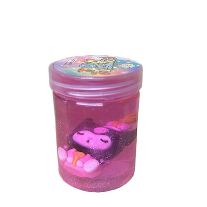 Crystal mud assorted slime with cute figure