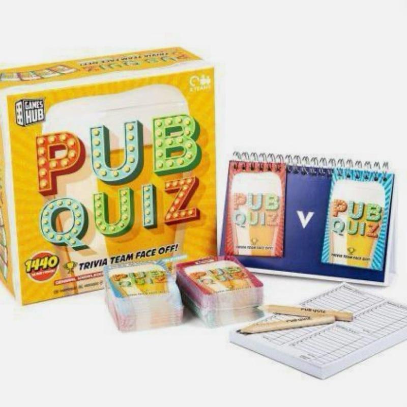 Pub Quiz Game Host Your Own Classic Trivia Board Game Team Play Gift Fun