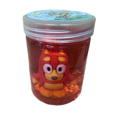 Crystal mud slime with Bluey accessory