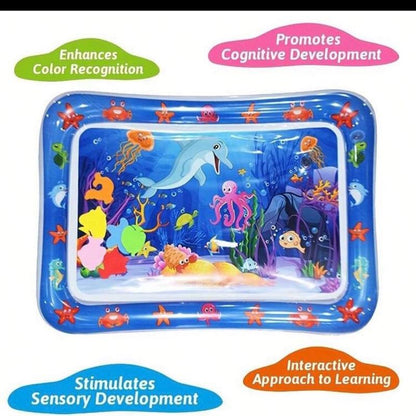 Under the sea Baby Tummy Time Water Mat