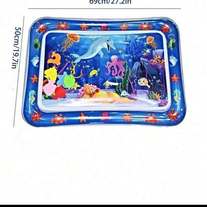 Under the sea Baby Tummy Time Water Mat