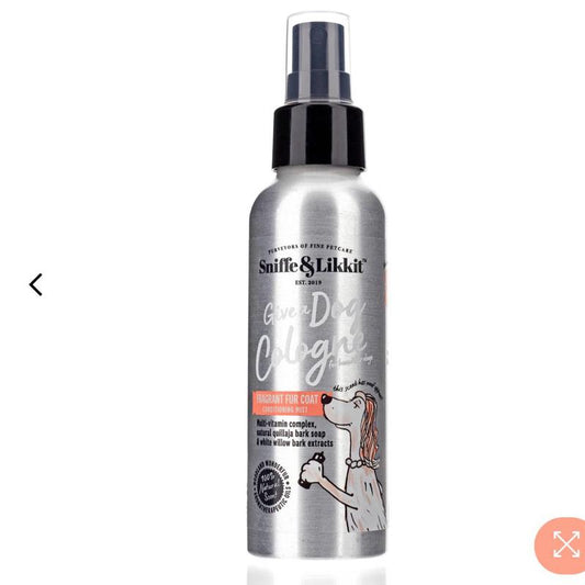 Sniffe & Likkit 6pack 125ml Give a Dog Cologne Fur Conditioning Mist for Healthy Coat