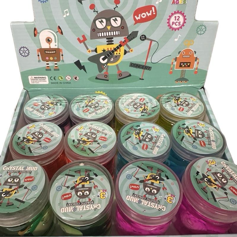 Crystal mud slime with Bluey accessory