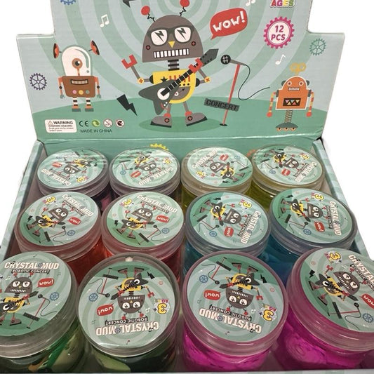 Crystal mud slime with Bluey accessory