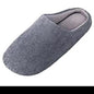 Knixmax Slippers Memory Foam Grey Winter Slippers size UK 12/13 Comfortable Indoor Footwear