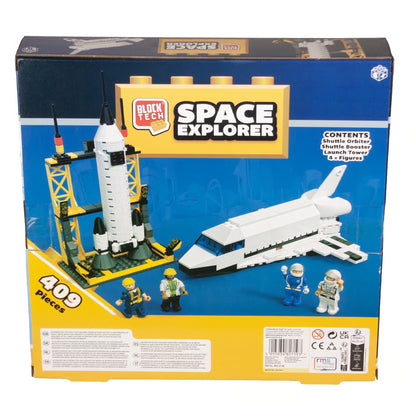 Block Tech Space Explorer Launch Pad & Space Shuttle 409 Pieces