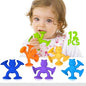 Baby Bath Toys Suction Bath Toys for Kids, Kids Suction Fidget Toys Suction Cup Toys for Windows Building Toys, (12PCS)