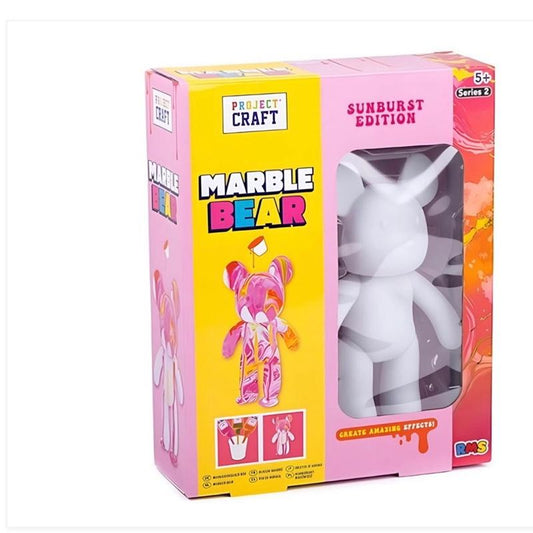 Project Craft Marble Bear Sunburst Edition Craft Pouring Kit 17cm