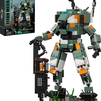 Millionspring Titan BT 7274 Mecha Robot Building Blocks Set, Titan Game Mecha Action Figures Toy