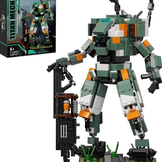 Millionspring Titan BT 7274 Mecha Robot Building Blocks Set, Titan Game Mecha Action Figures Toy