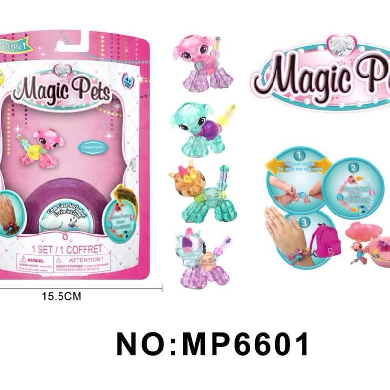 Magic Pets Twisty Connect Bracelets – 2-Pack Collectible Fun! Twist, connect, and collect these adorable magic pets for endless bracelet fun.