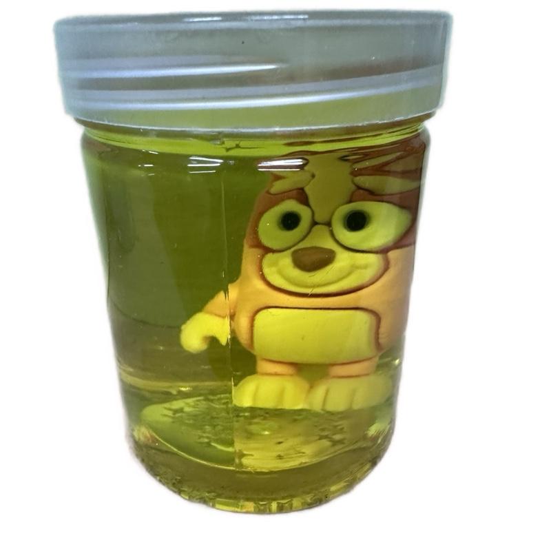 Crystal mud slime with Bluey accessory
