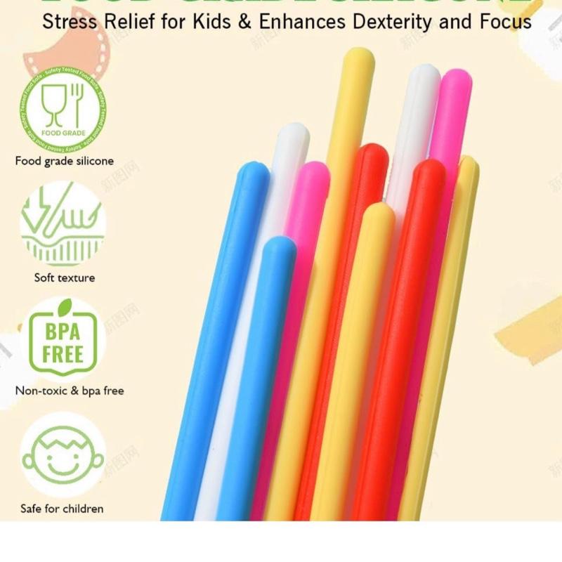 Silicone Sensory Activity Board Fidget Toys for Calming Stress Anxiety ADHD Autism Focus Kids & Teens Sensory Games with multicoloured Strings